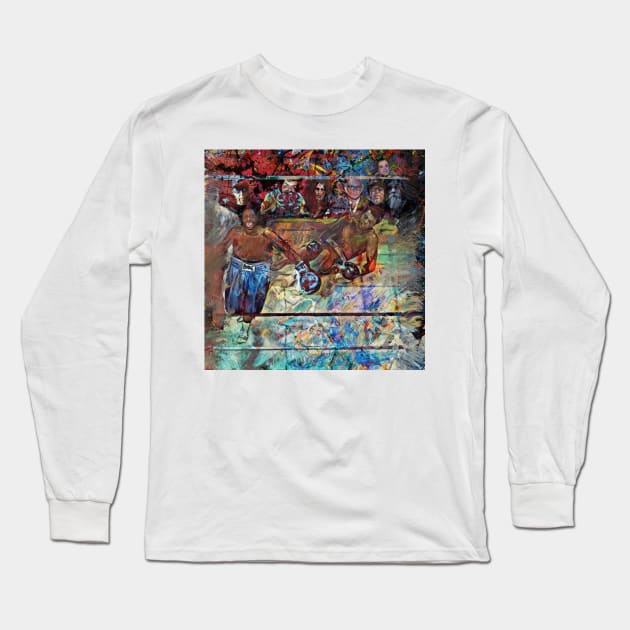 Beetle win Knock out Long Sleeve T-Shirt by mursart68